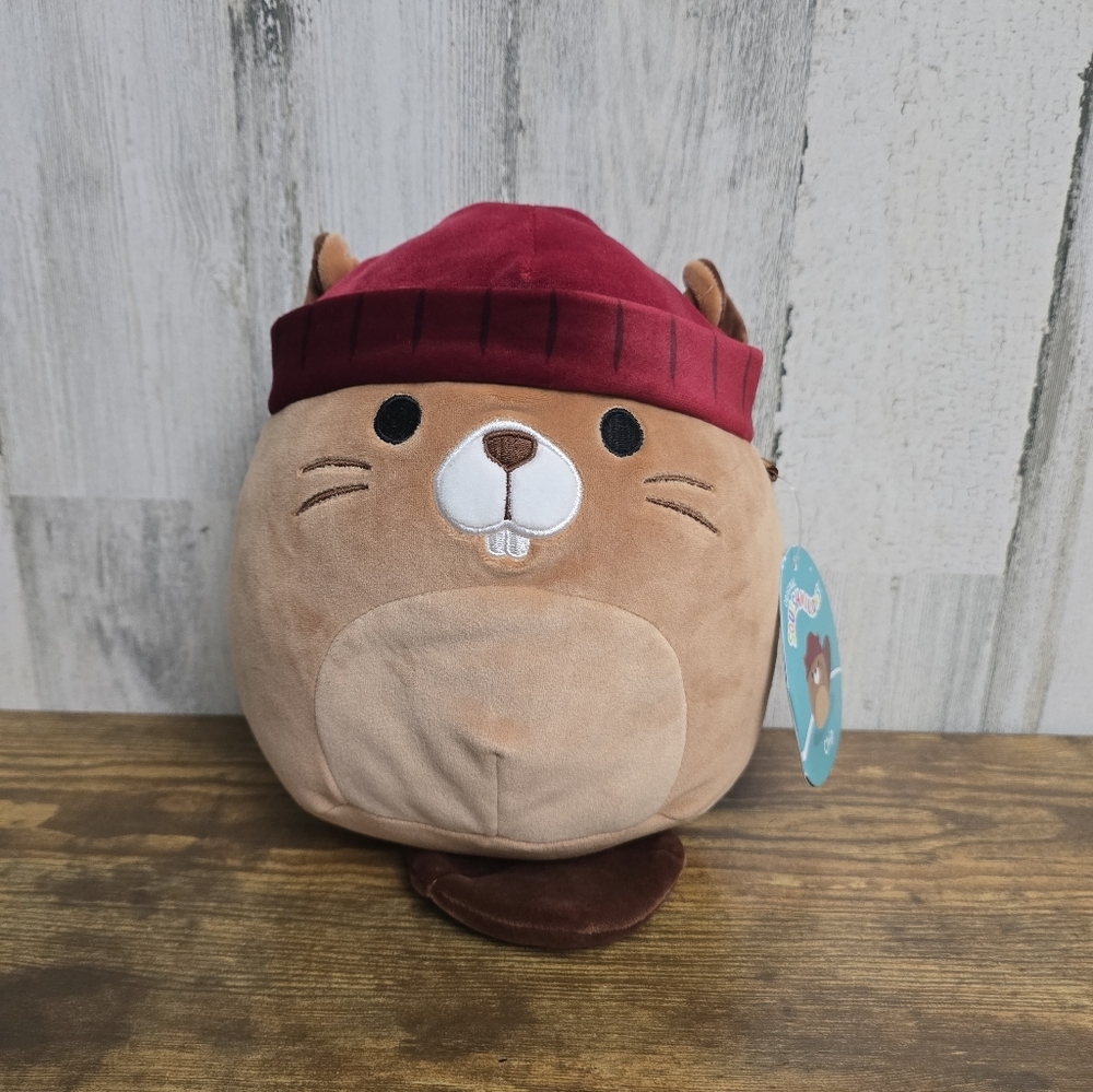 New Chip the Beaver from the Squishmallows Fall Harvest Collection